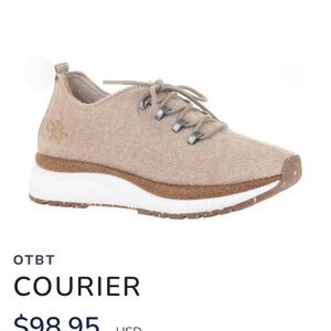 OTBT Women's Beige Courier Sneakers